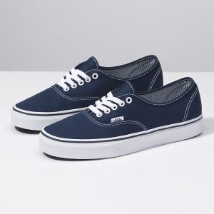 Vans Erkek Spor Ayakkabı Authentic Mavi/Beyaz | 75505-586